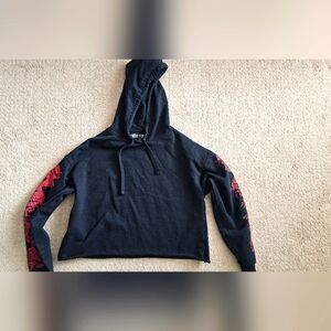 Hottopic Black Hoodie with Red Design